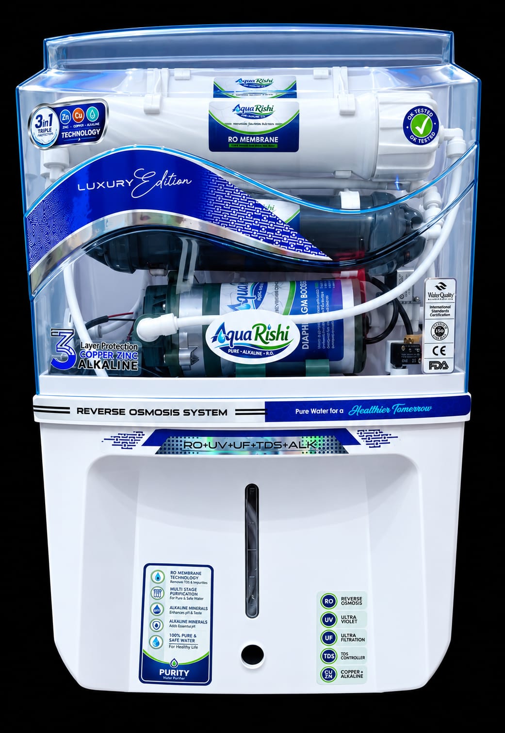 Aqua Rishi Luxury Edition white purifier
